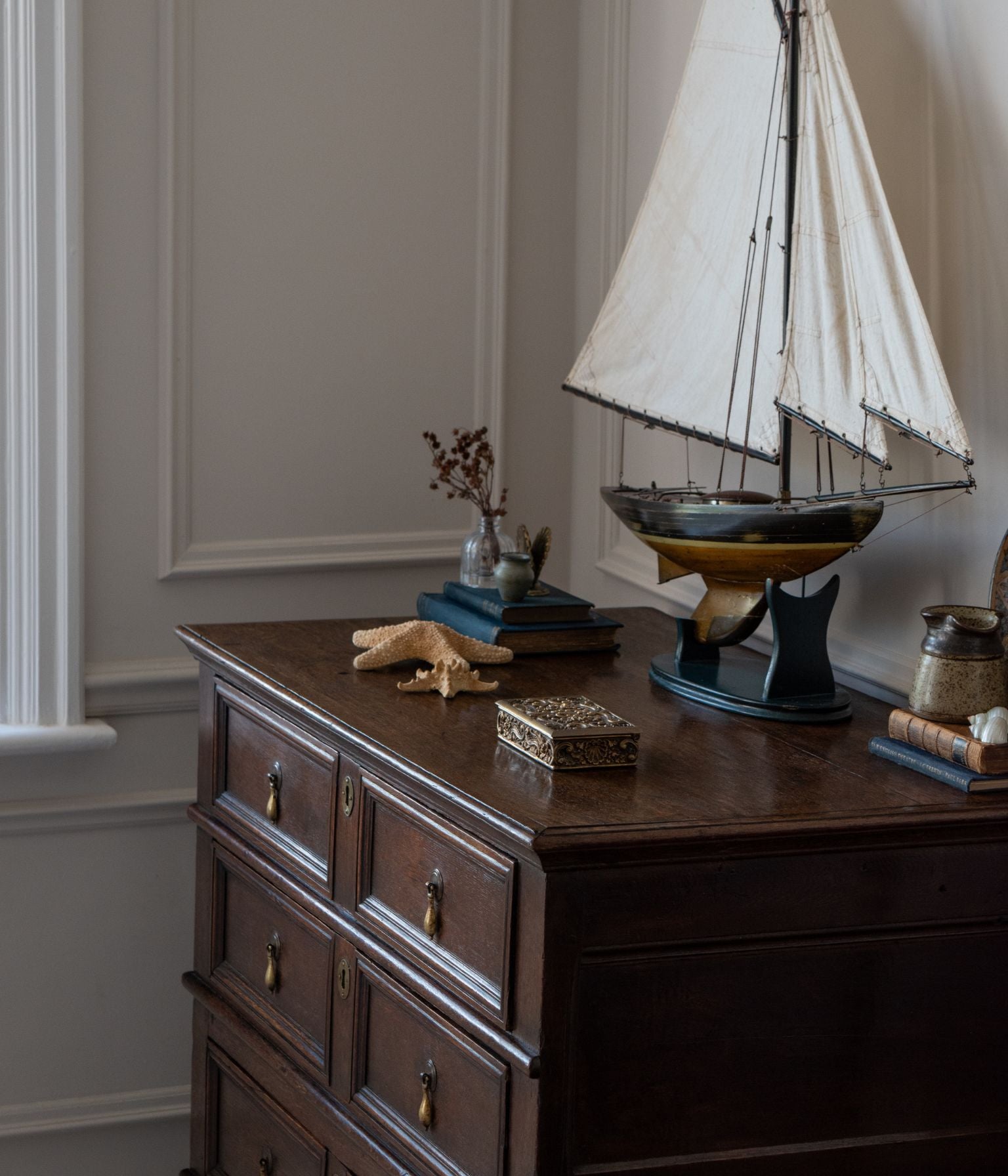 Charles II Oak Chest of Drawers