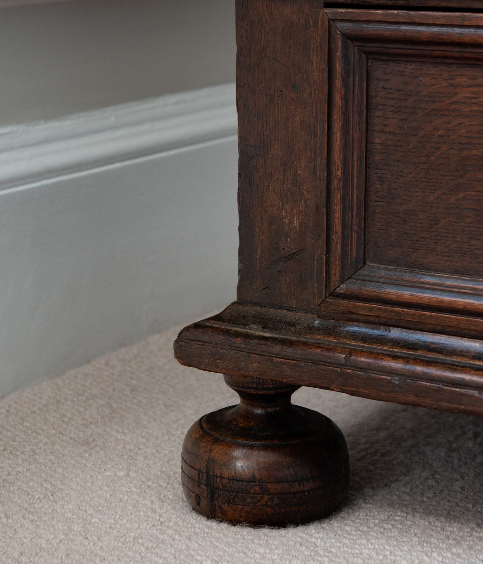 Charles II Oak Chest of Drawers