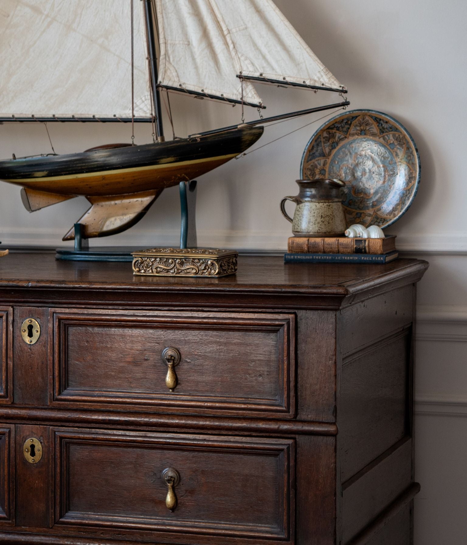 Charles II Oak Chest of Drawers