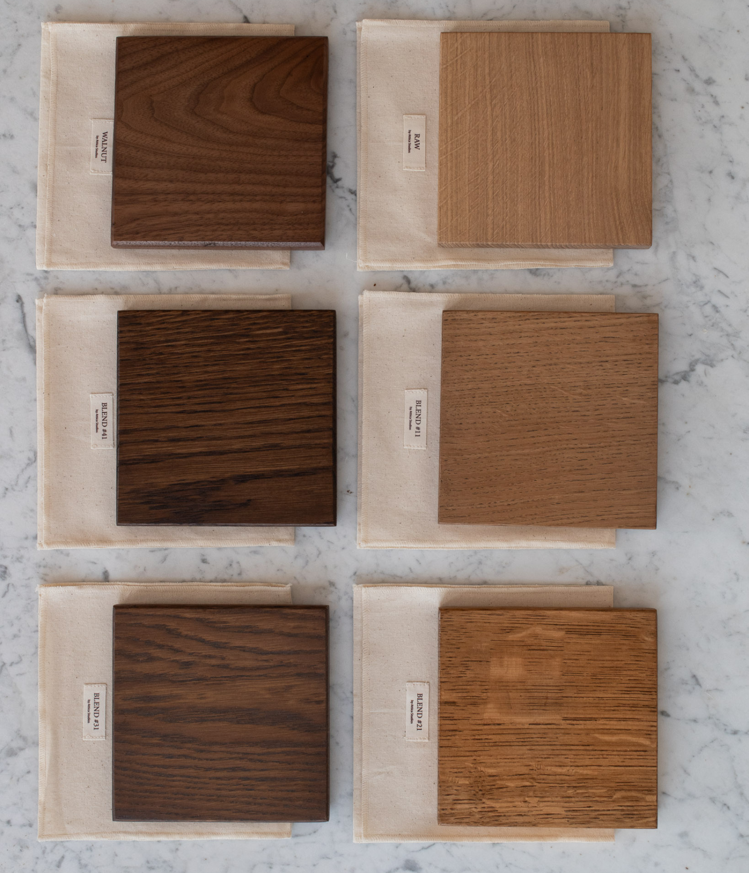 Signature Wood Tone Samples