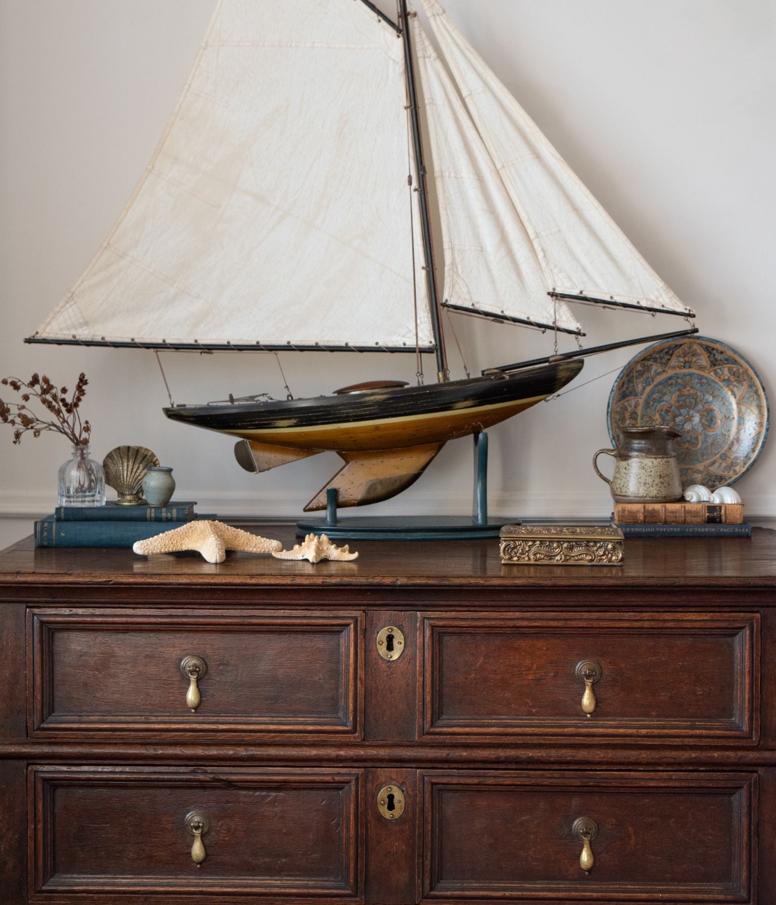 Charles II Oak Chest of Drawers