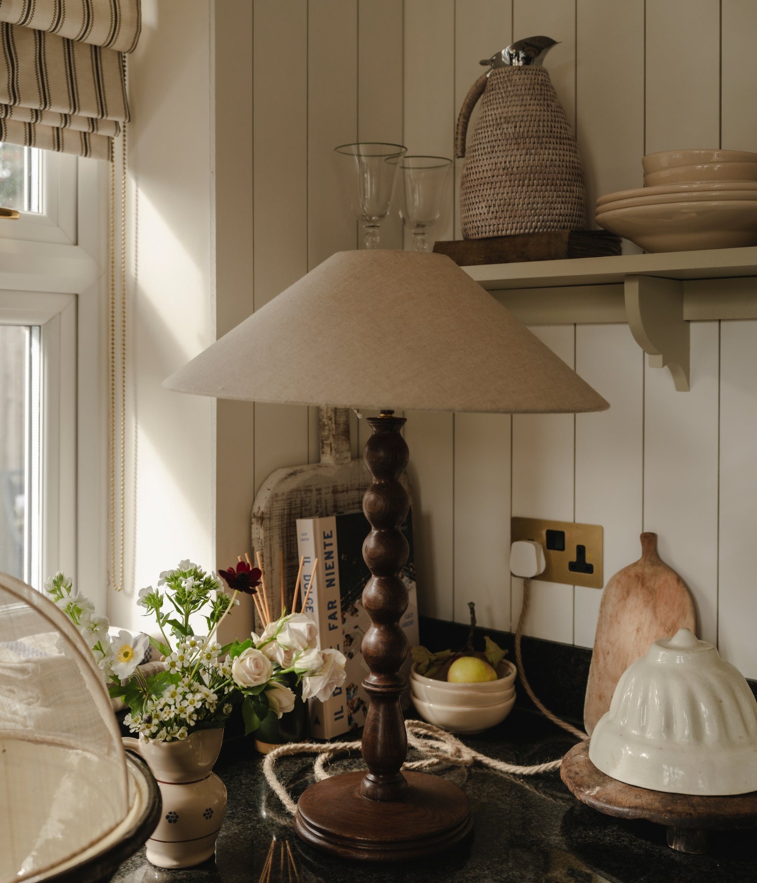 Sintra Bobbin Lamp Base