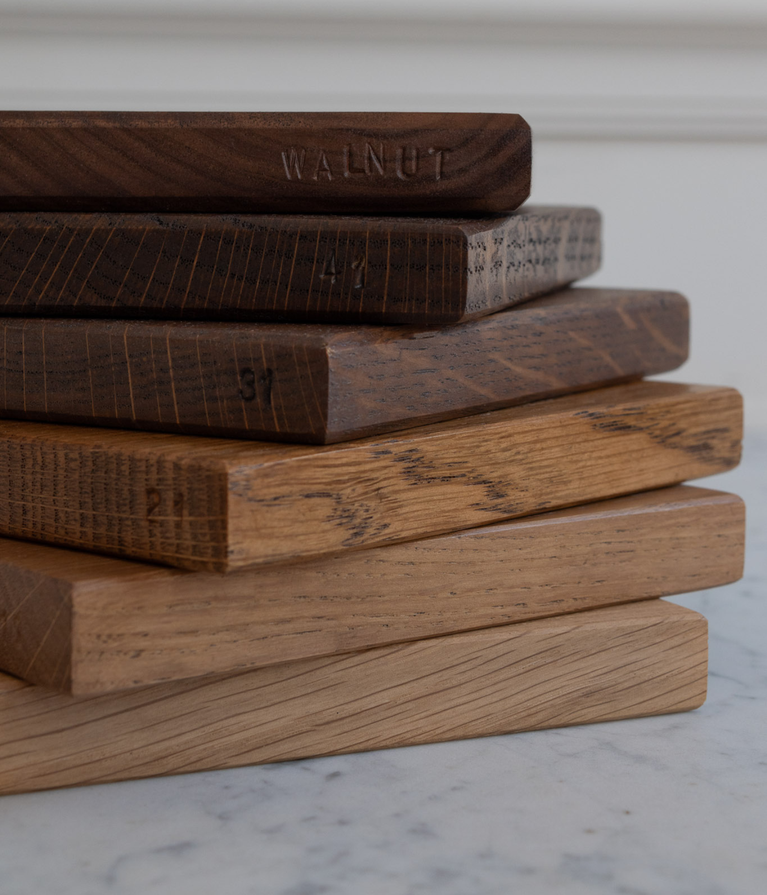 Signature Wood Tone Samples