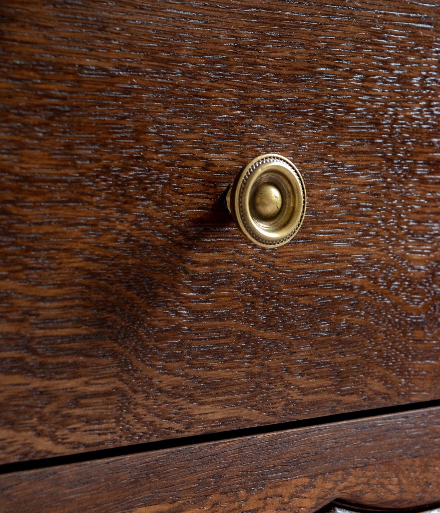 Santiago Scalloped Bedside Table - My Tiny Estate Edition