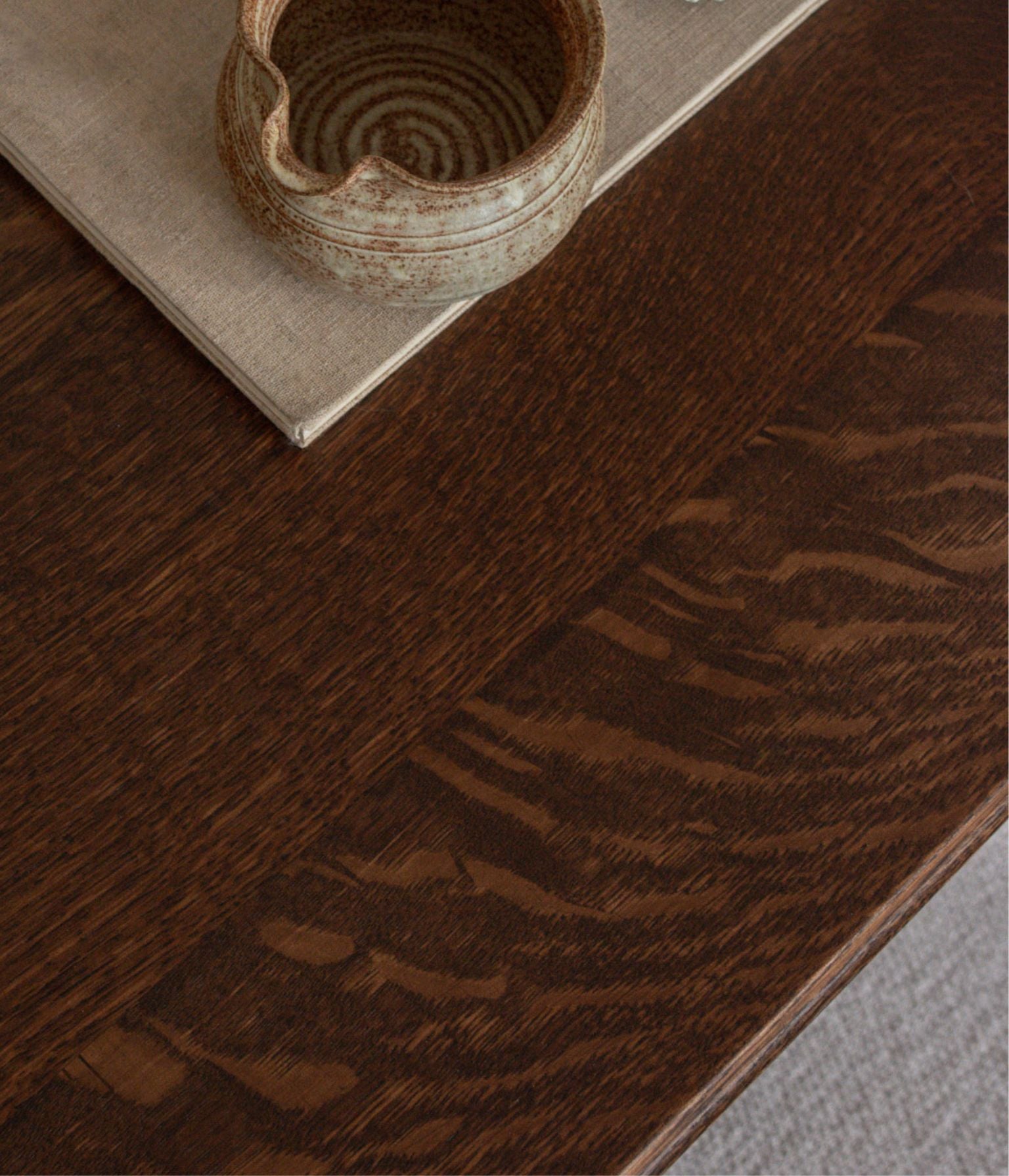 Victorian Oak Chest of Drawers with Brass Shell Pulls