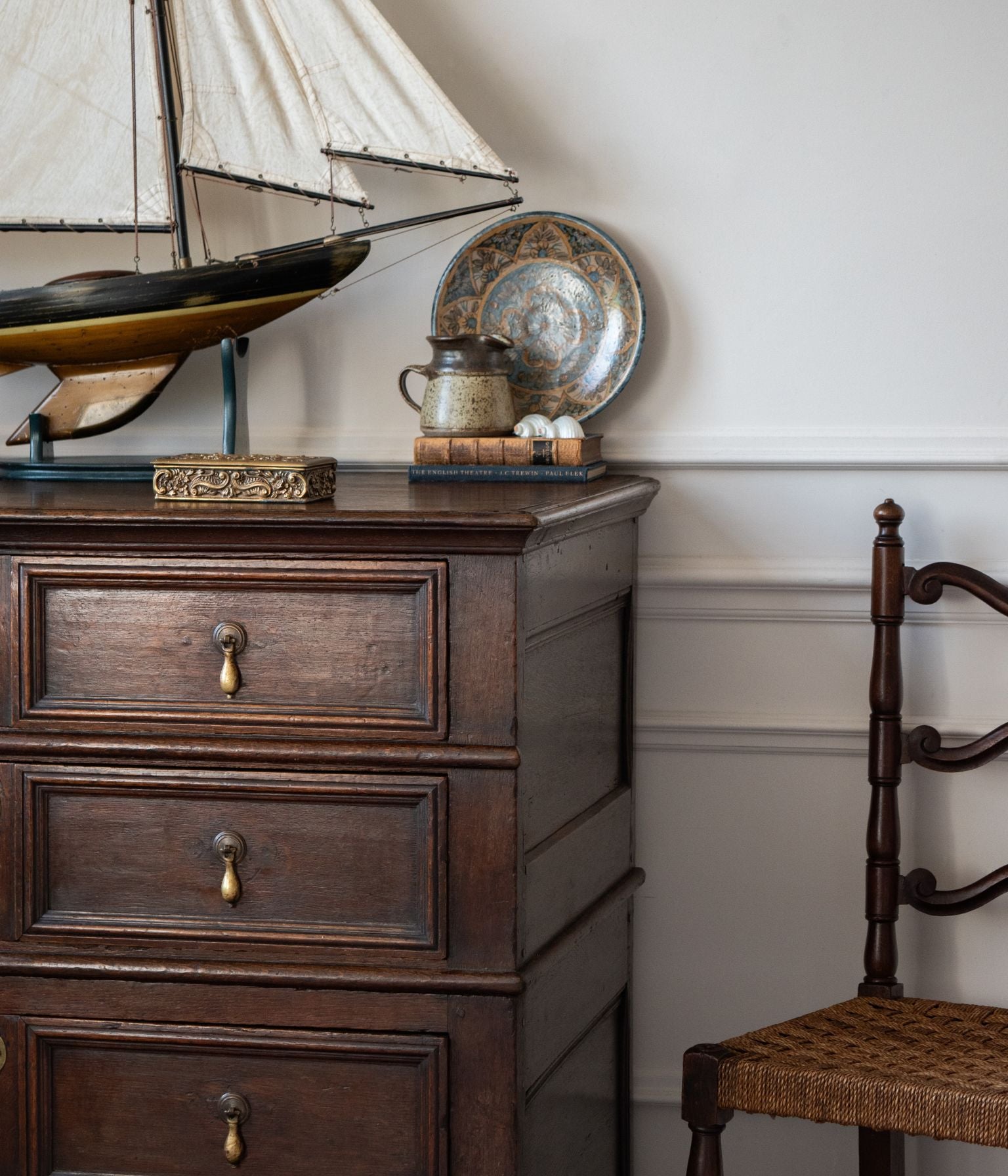 Charles II Oak Chest of Drawers