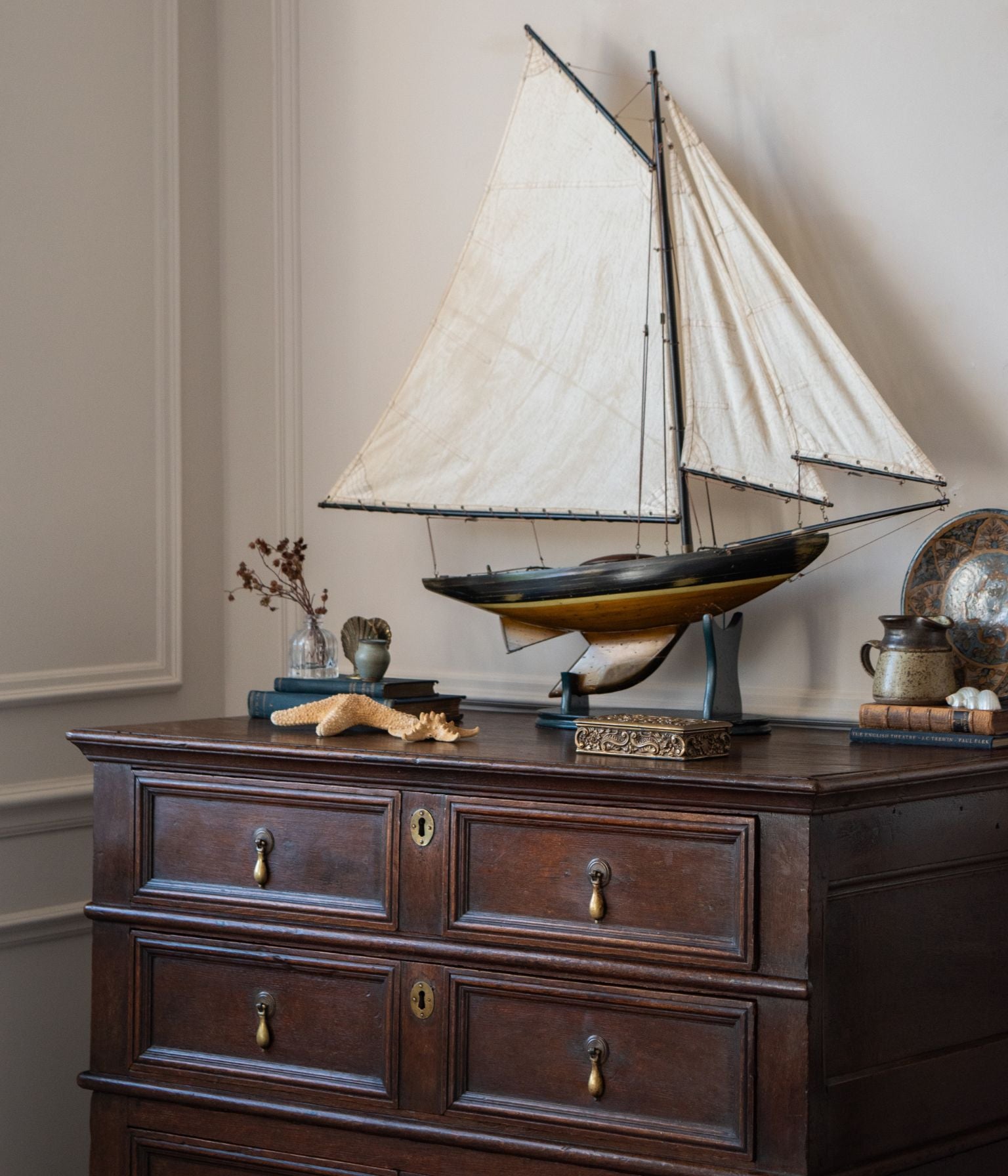 Charles II Oak Chest of Drawers