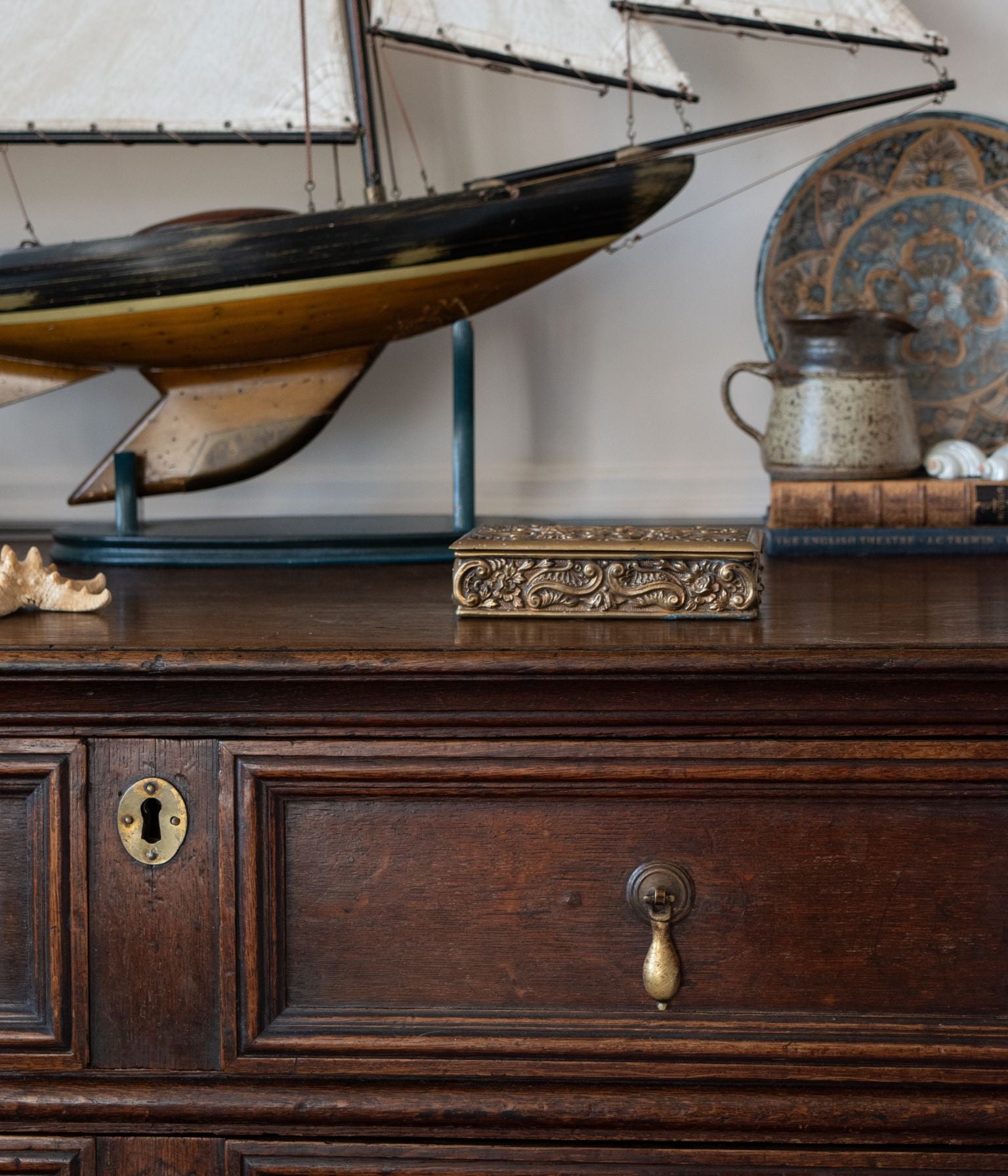 Charles II Oak Chest of Drawers