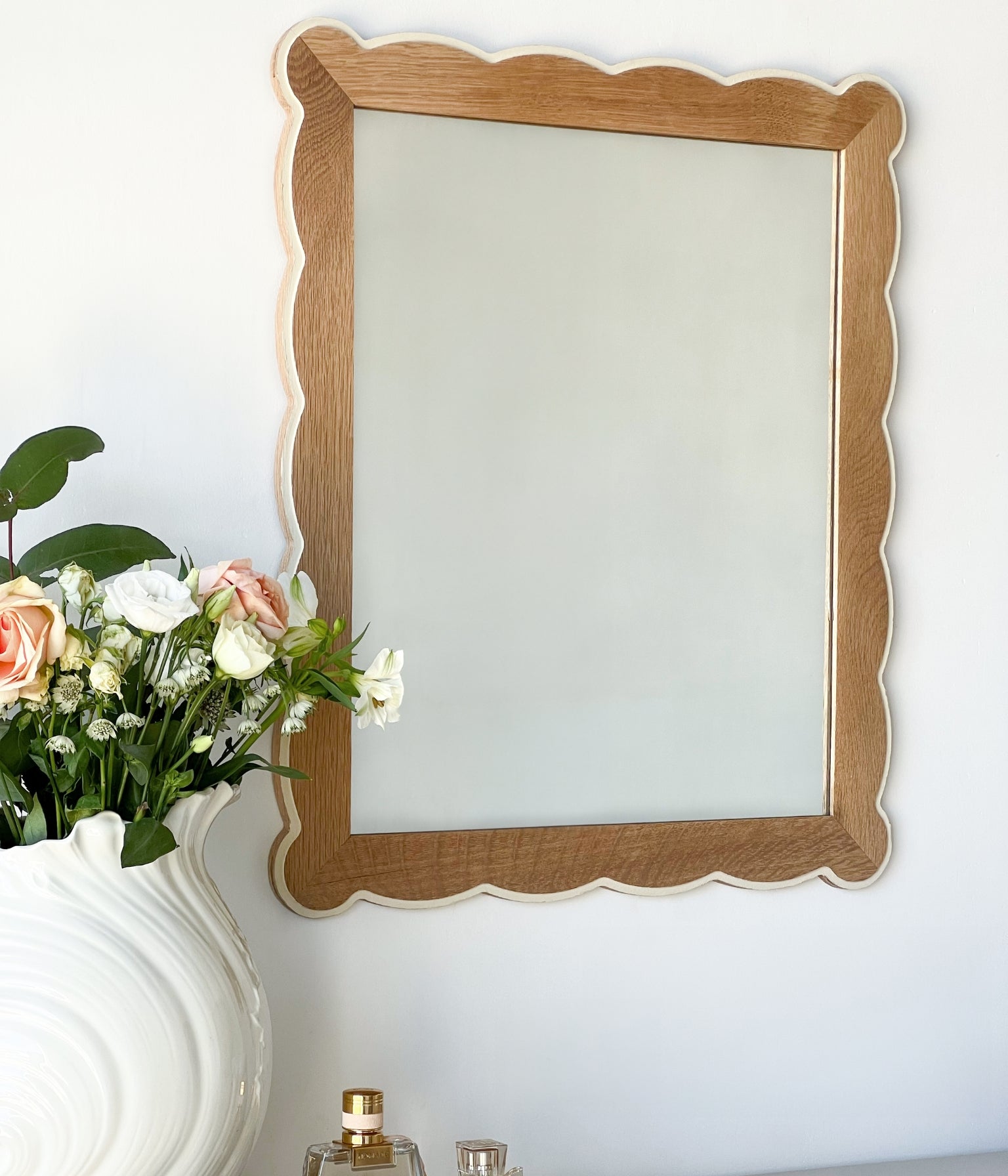 Santiago Scalloped Mirror