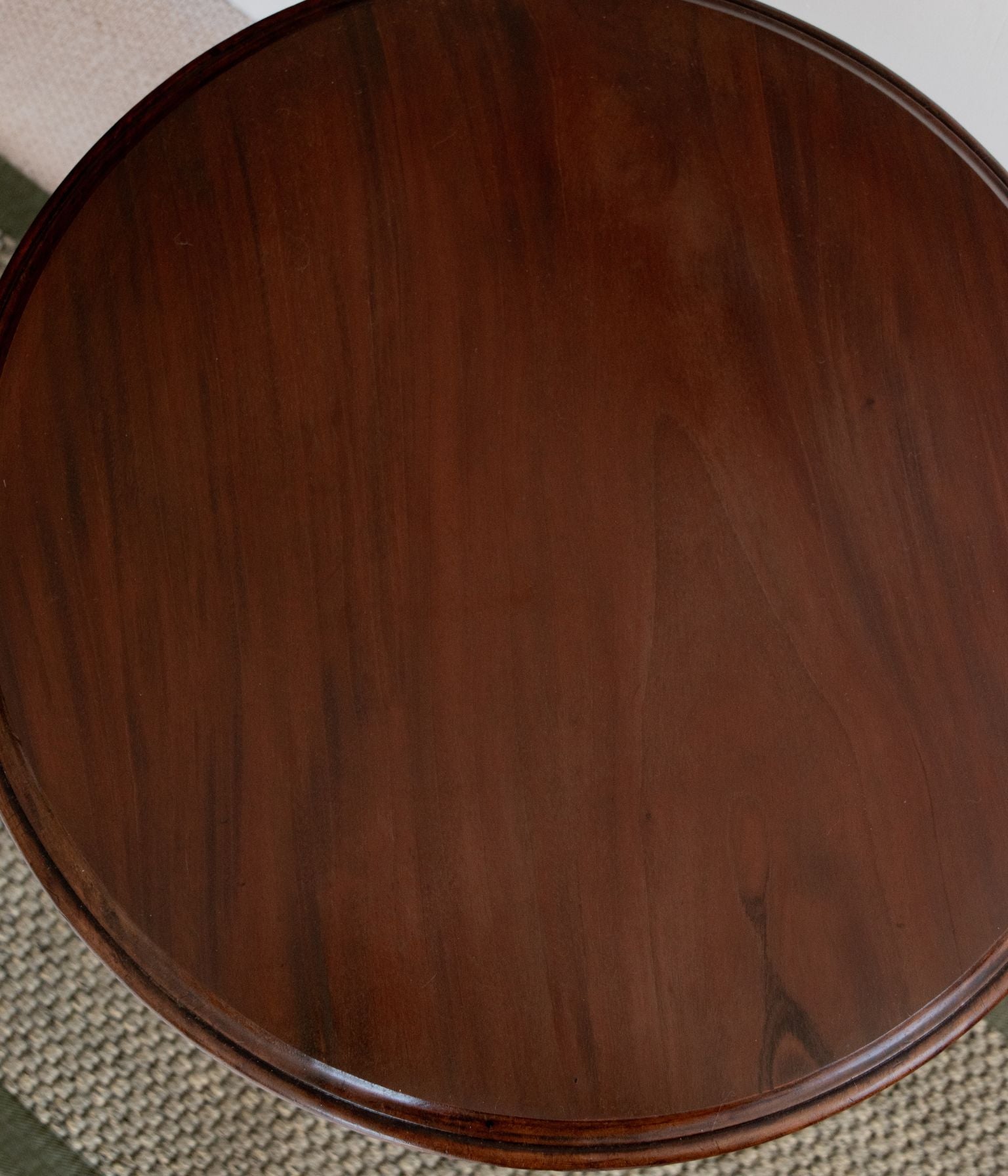 Victorian Mahogany Pedestal Occasional Table