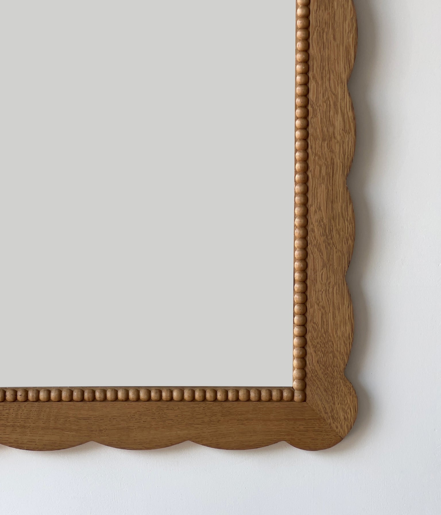 Santiago Scalloped Mirror