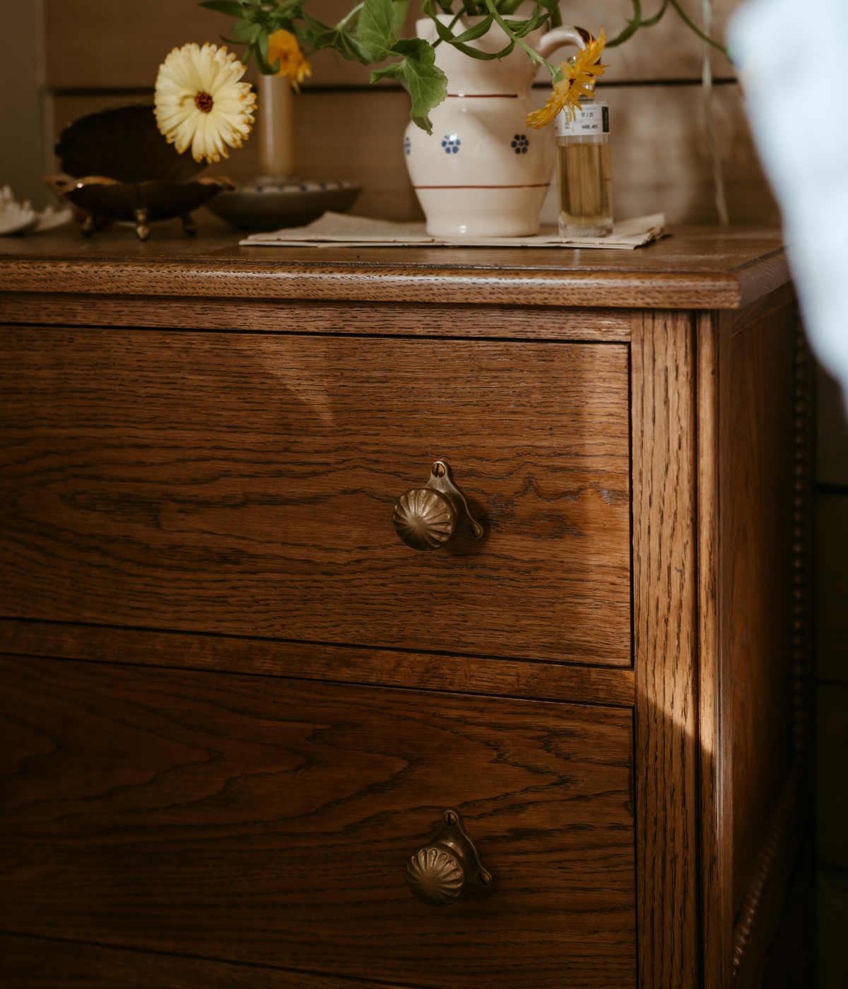 Santiago Scalloped Bedside Table — Joey Kendal Brown × Armac Martin Edition