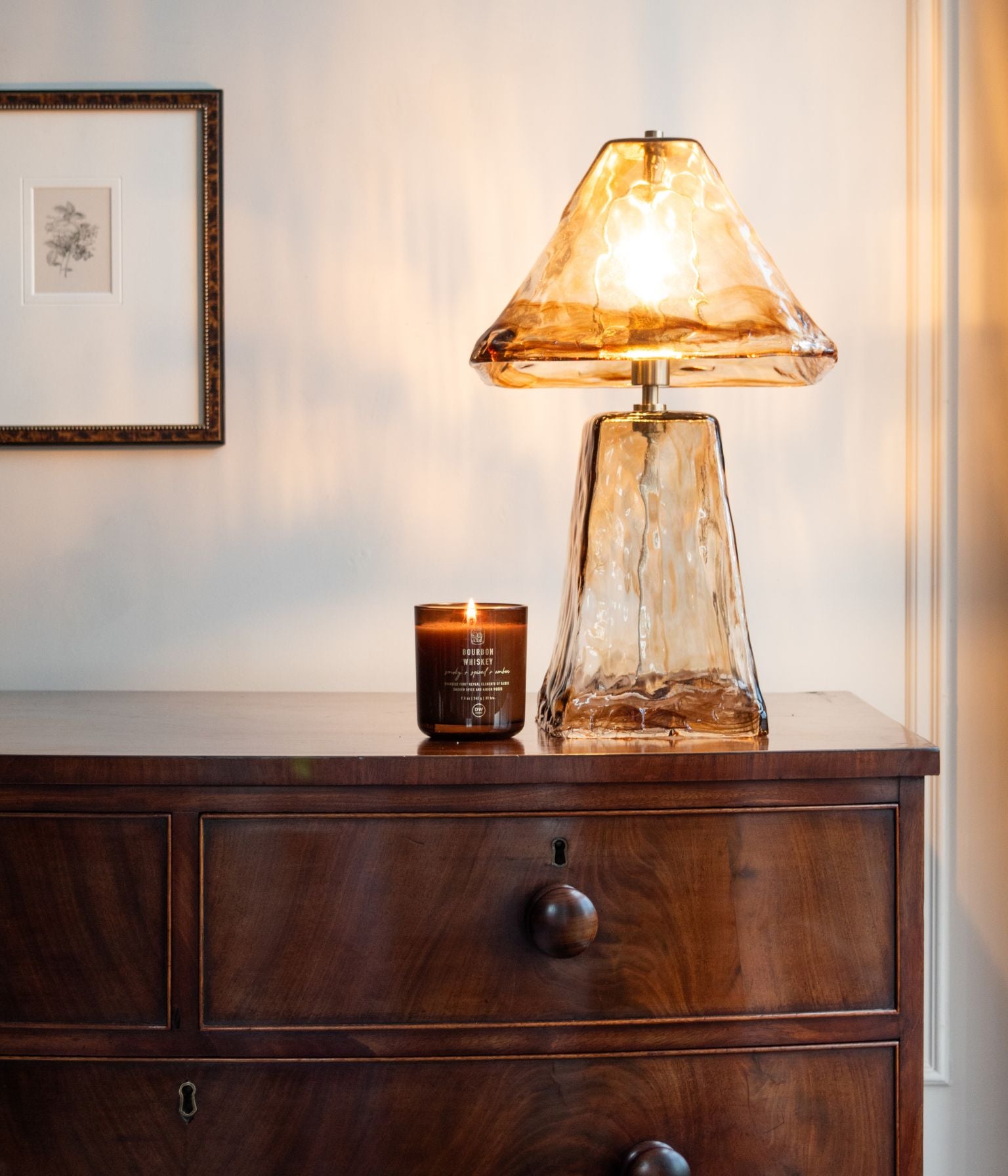 Victorian Flame Mahogany Bowfront Chest of Drawers