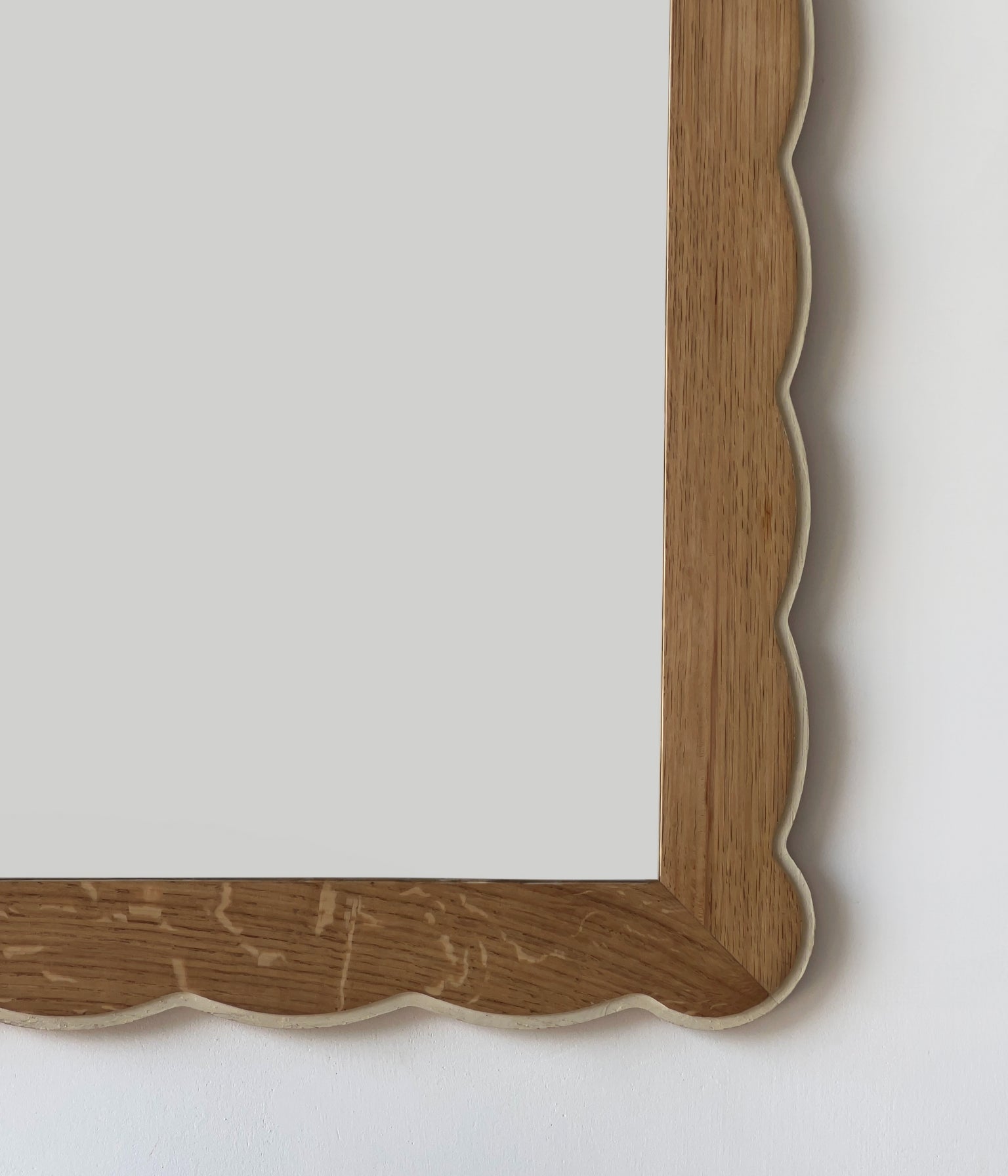 Santiago Scalloped Mirror