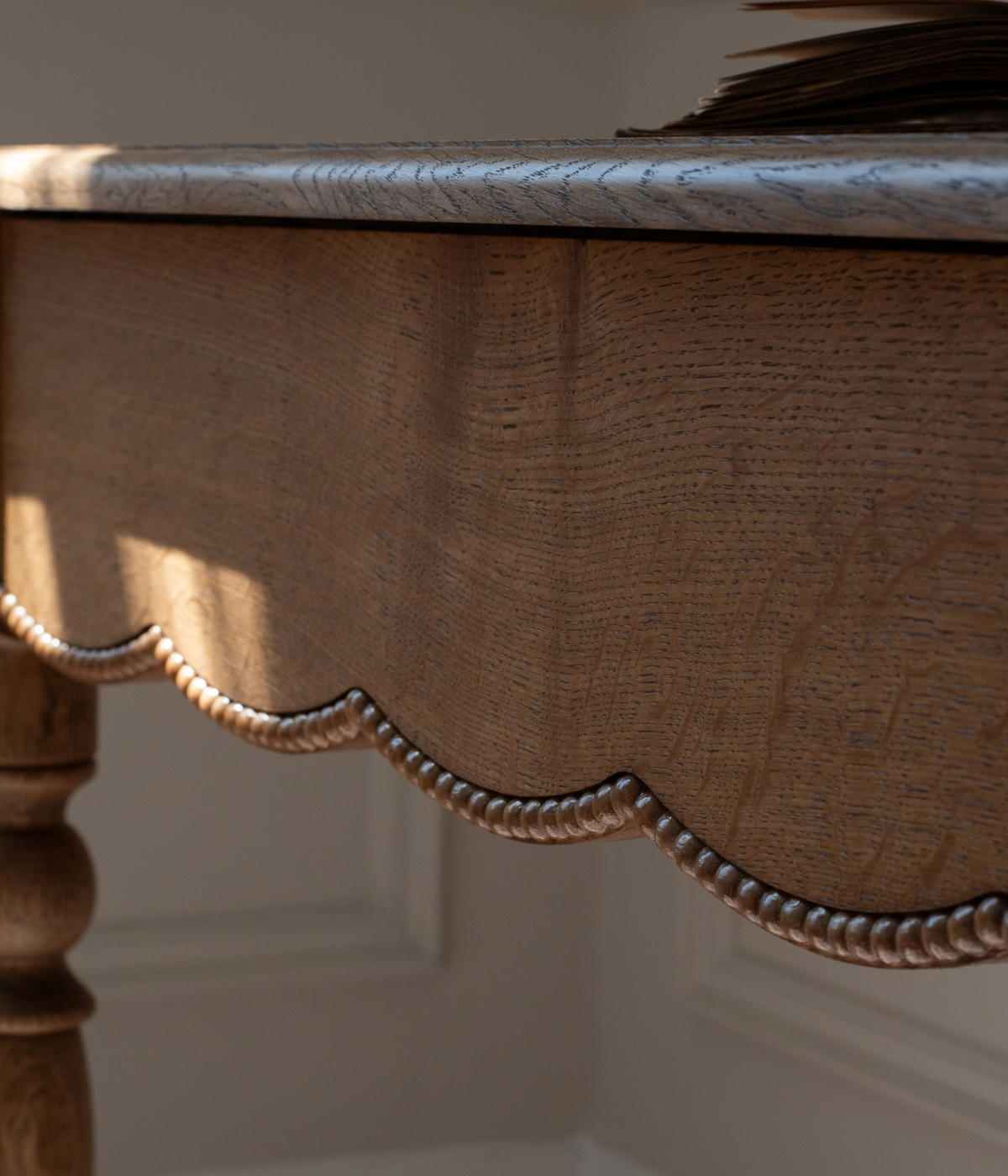 Santiago Scalloped Writing Desk