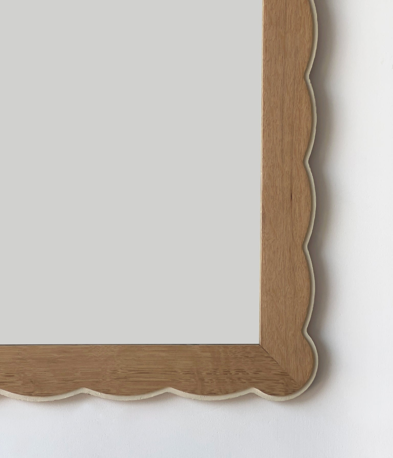 Santiago Scalloped Mirror