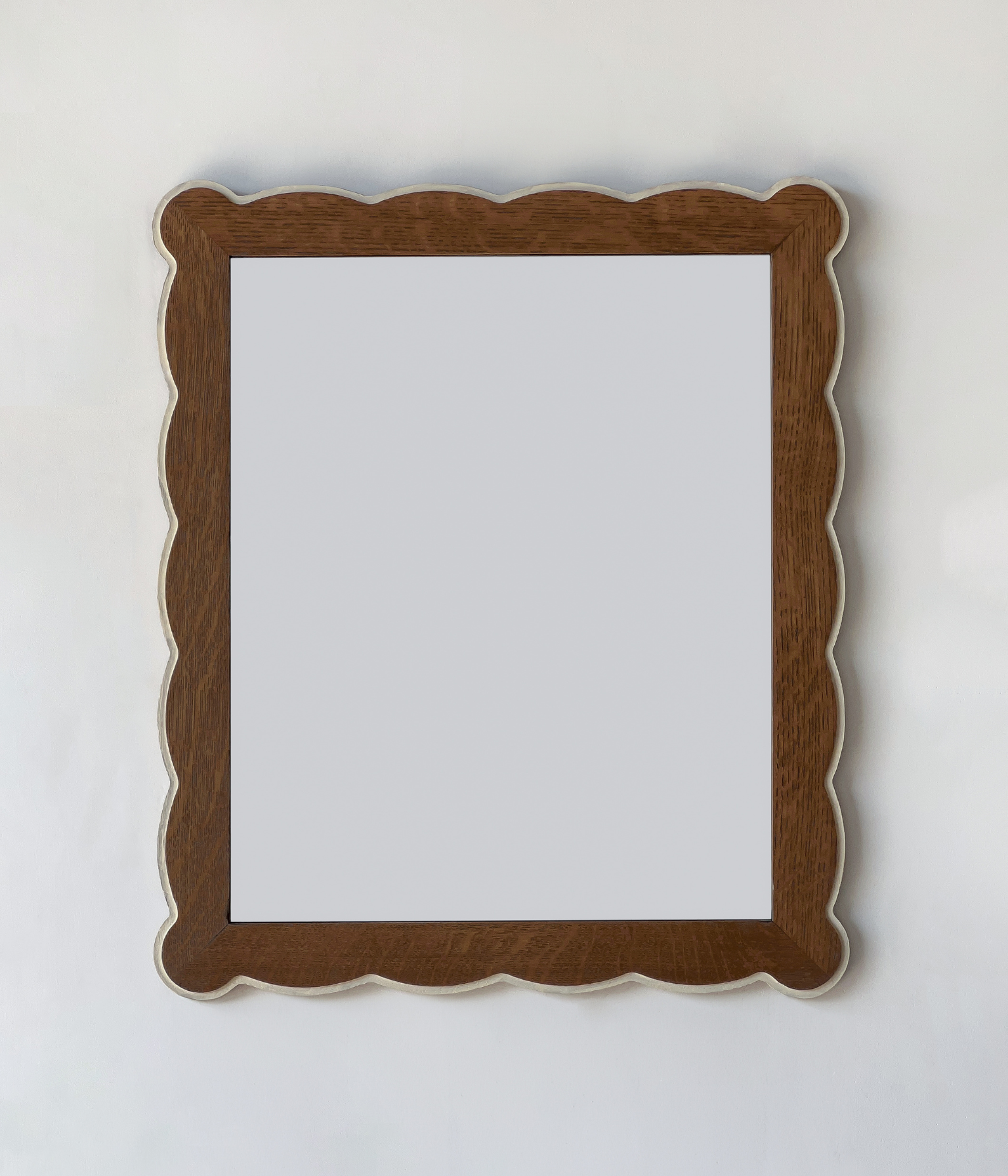 Santiago Scalloped Mirror — Small Size