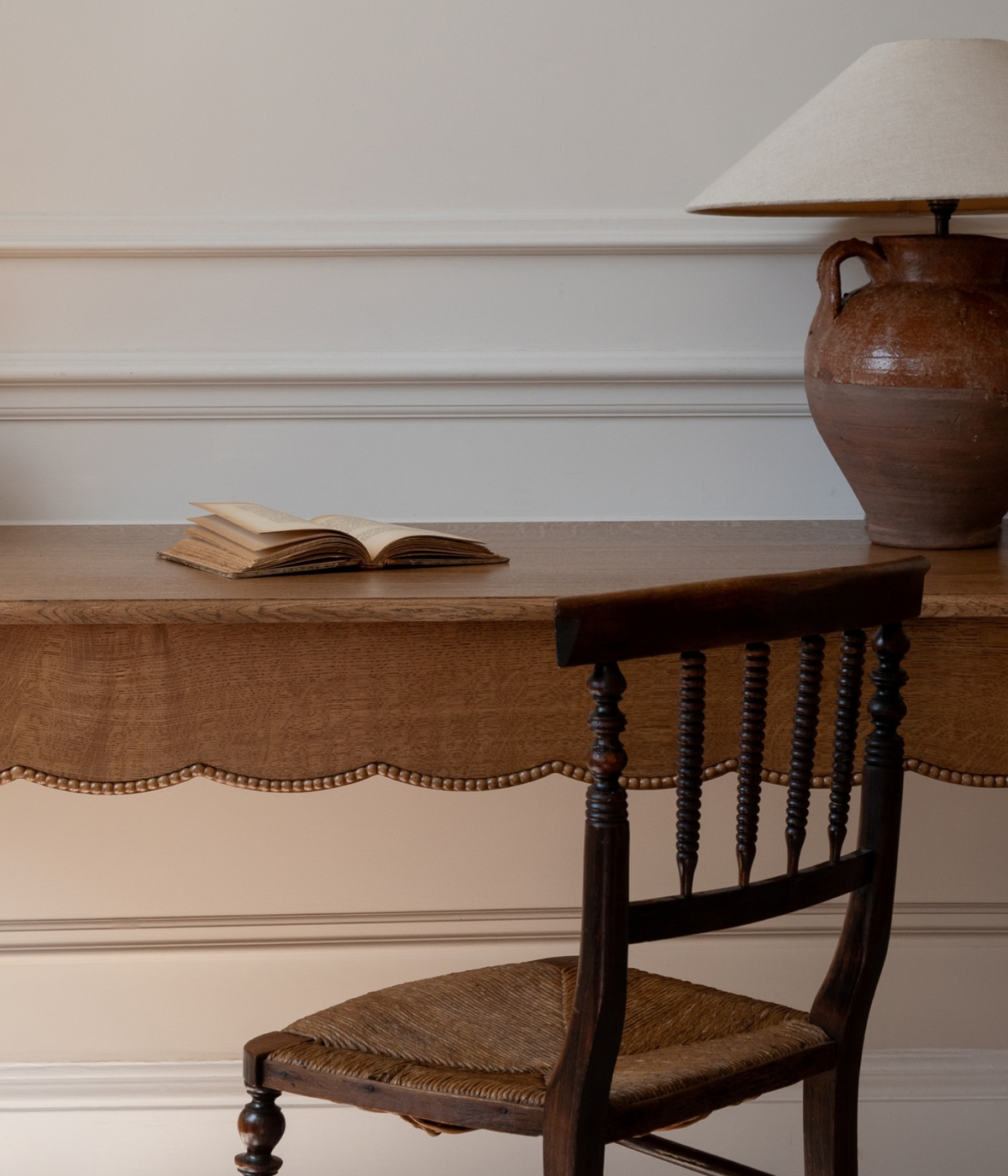Santiago Scalloped Writing Desk