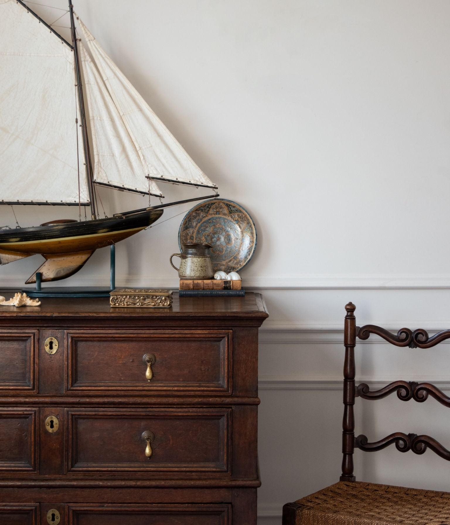 Charles II Oak Chest of Drawers