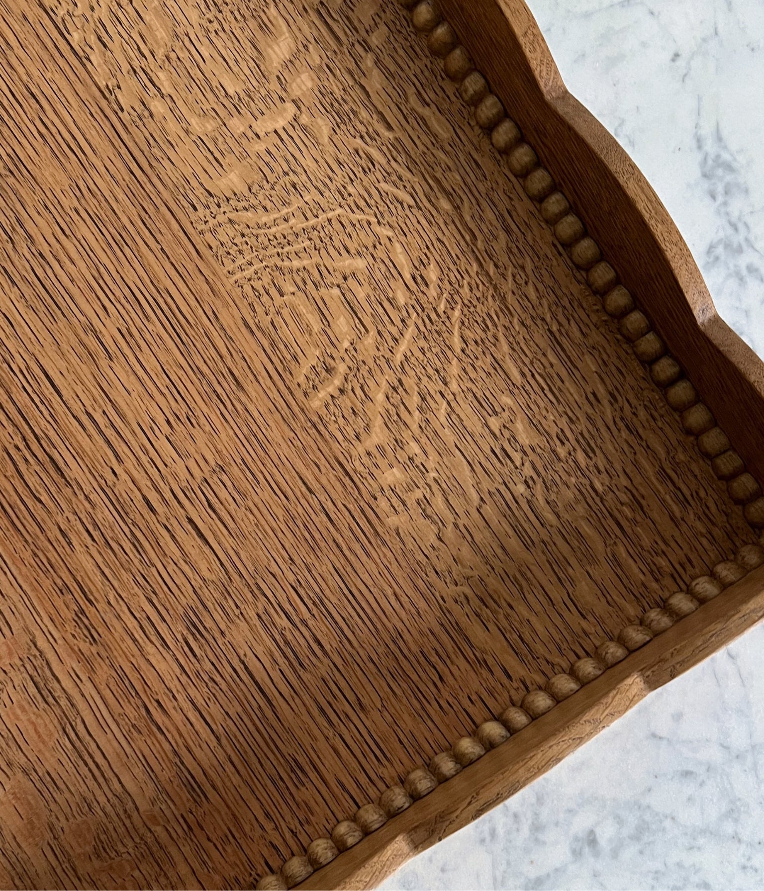 Santiago Scalloped Serving Tray