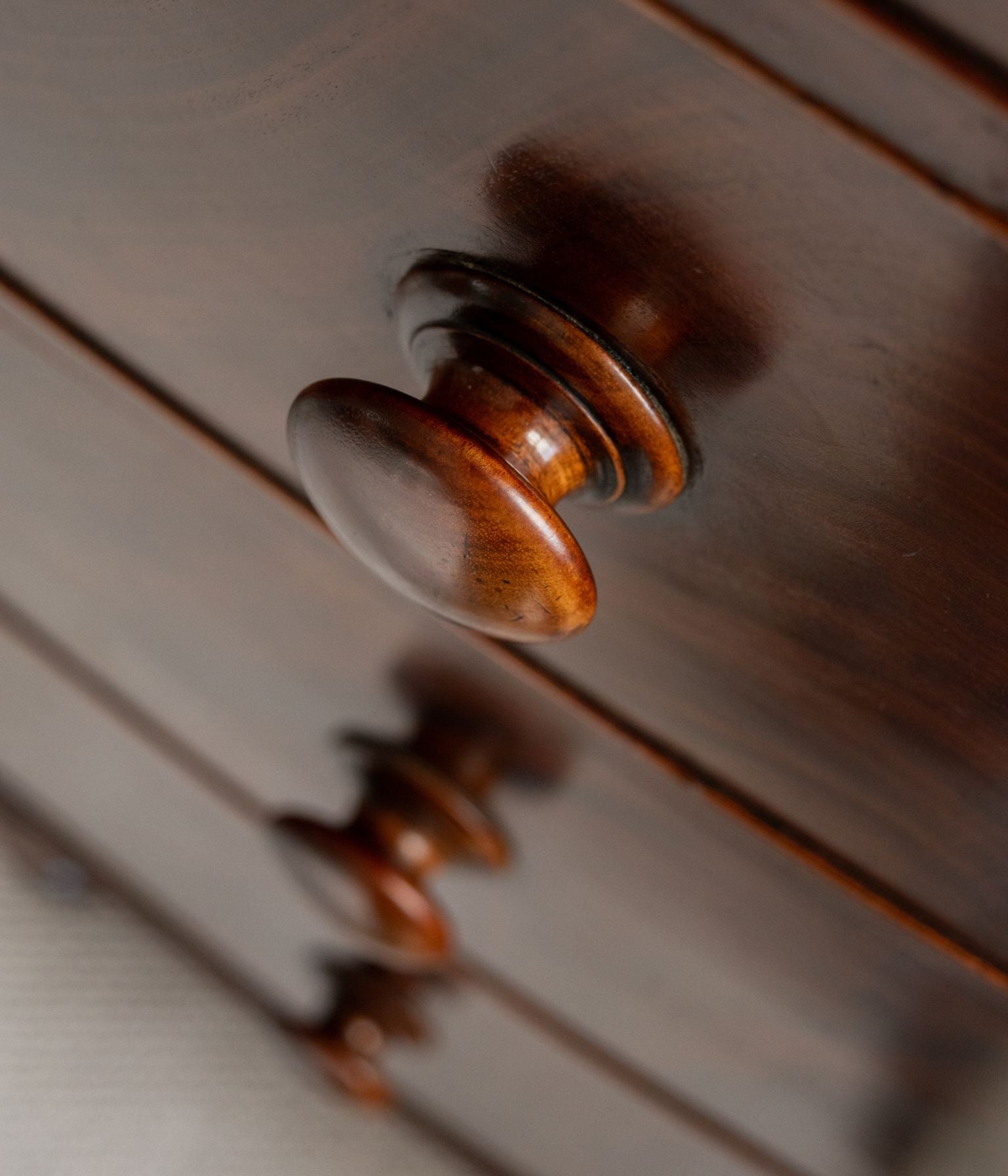 Victorian Flame Mahogany Bowfront Chest of Drawers