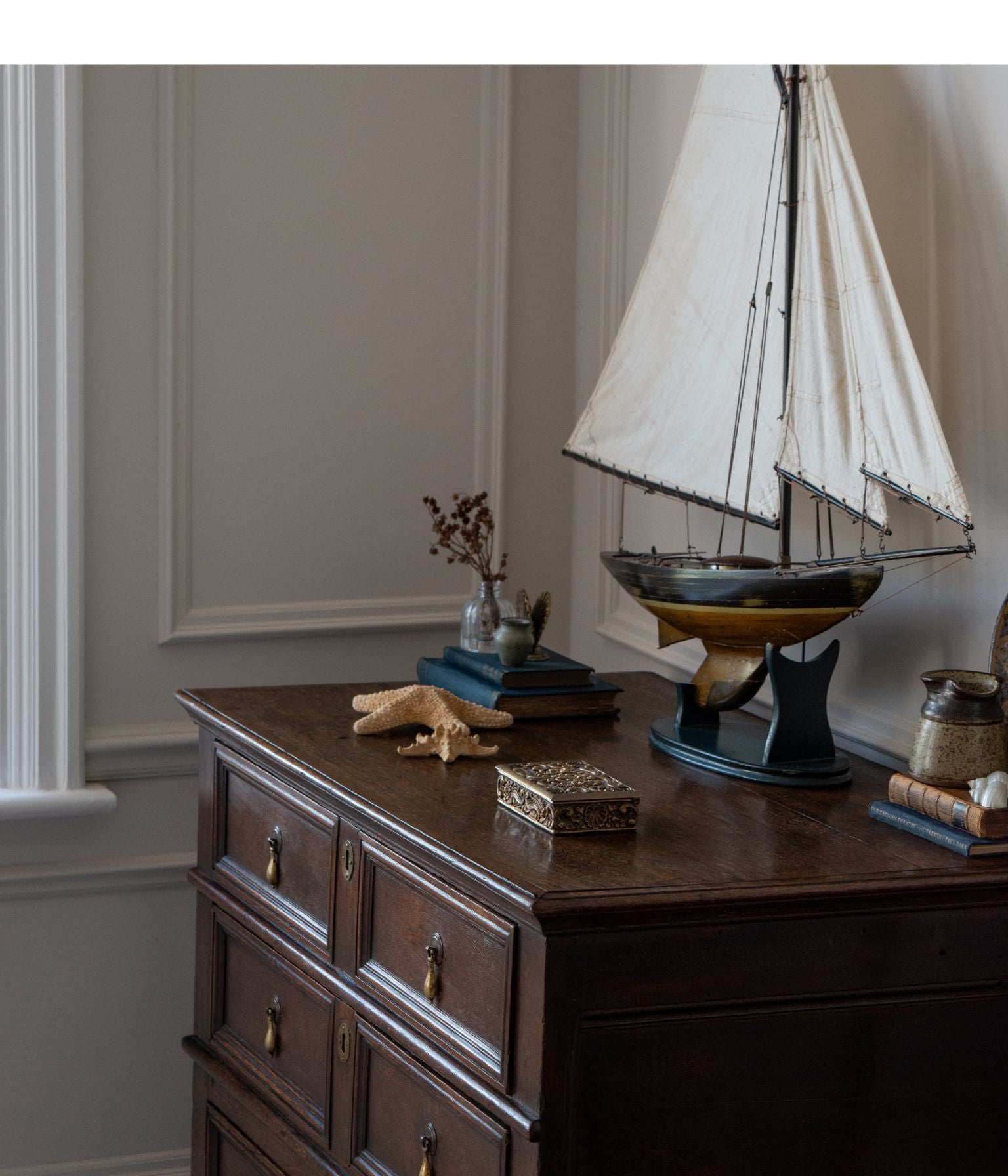 Charles II Oak Chest of Drawers