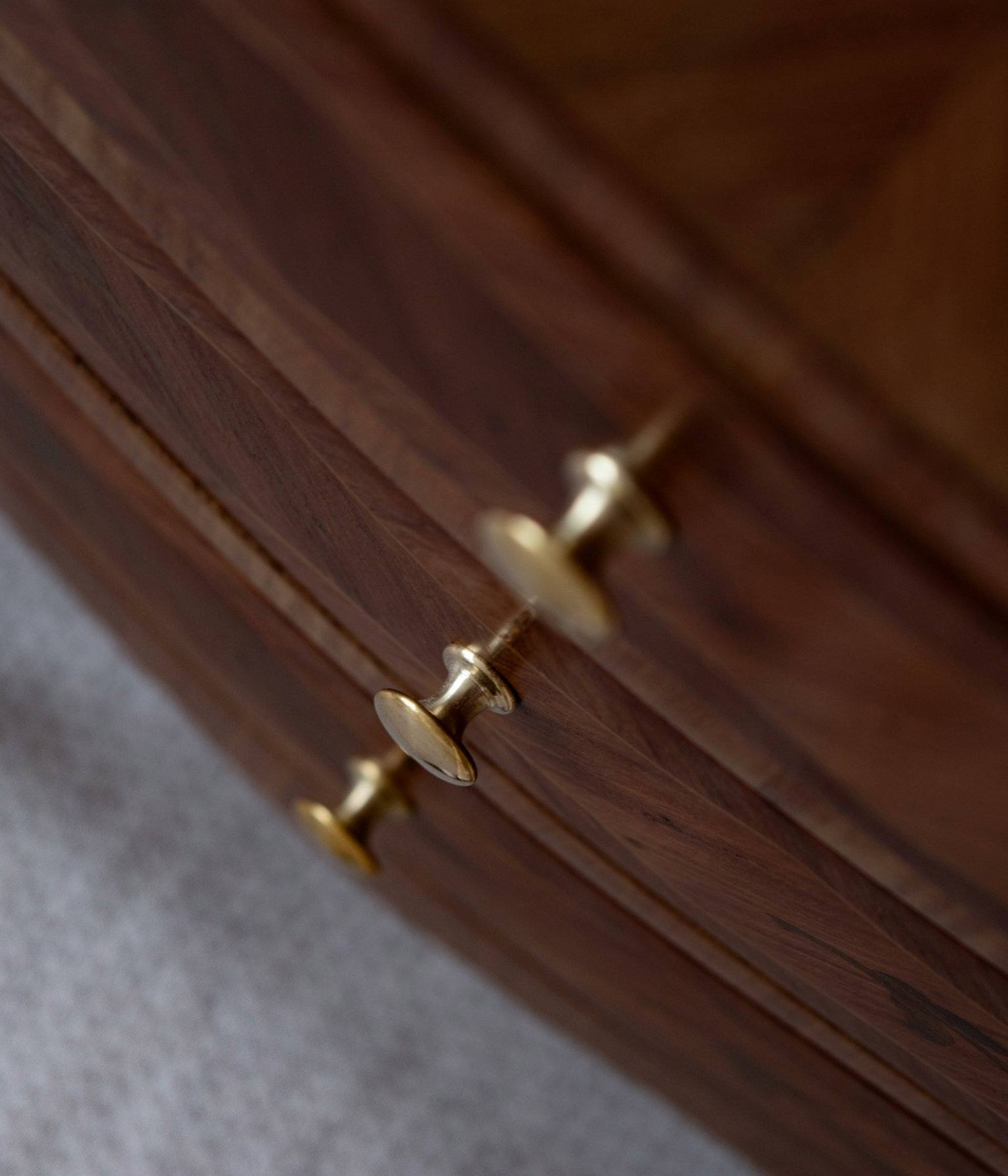 Pair Of Early 20th Century Louis XV Marquetry Bedside Tables