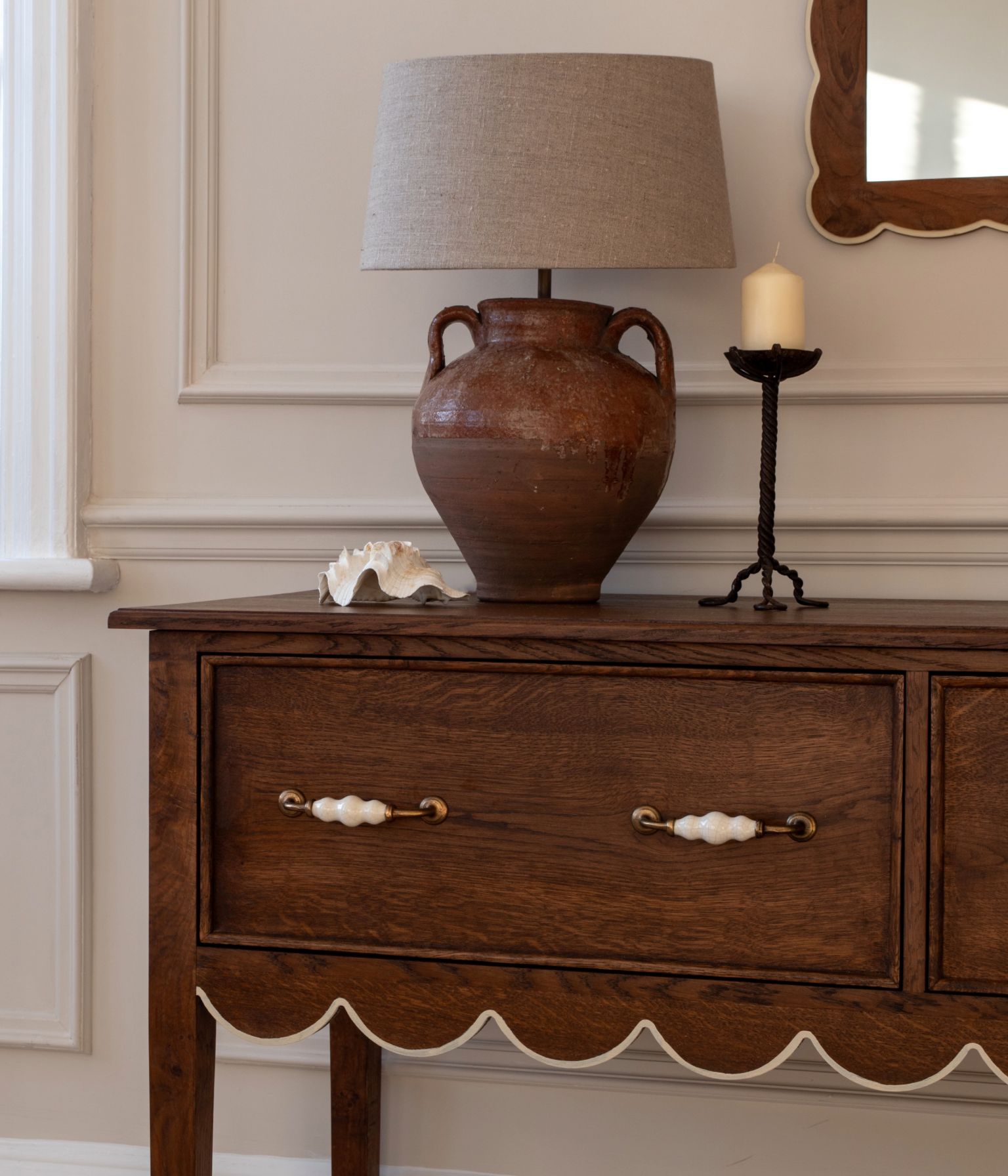 Santiago Scalloped Sideboard