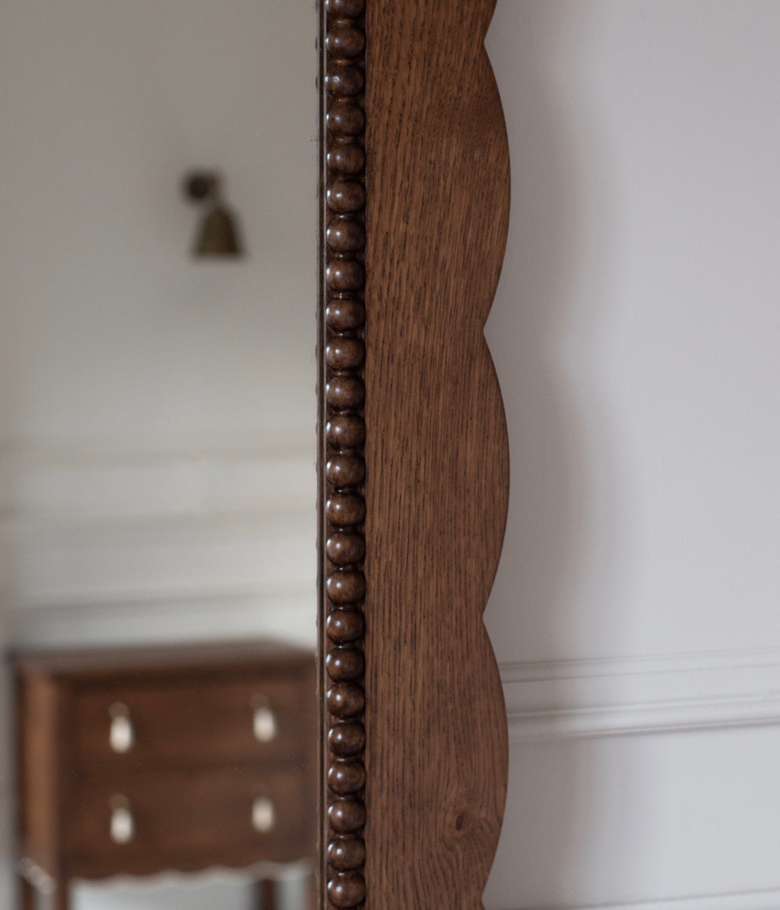 Santiago Scalloped Mirror