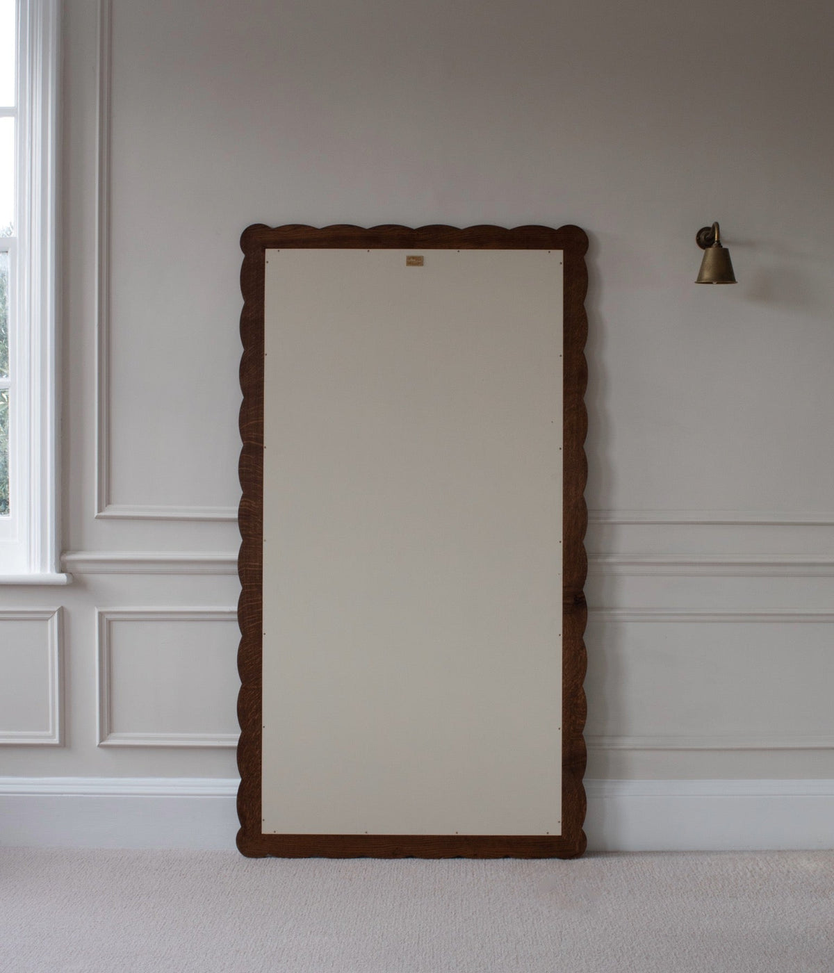 Painted back of the Santiago Full-Length Mirror